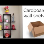 DIY Cardboard Shelves: A Great Way to Add some Art to Your Room