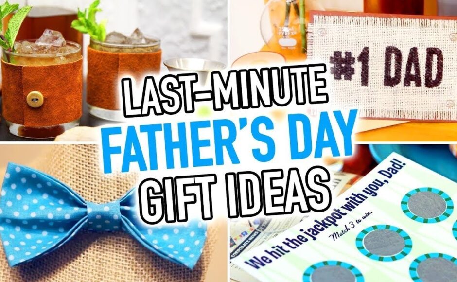 Ten Different DIY Gifts for Dad