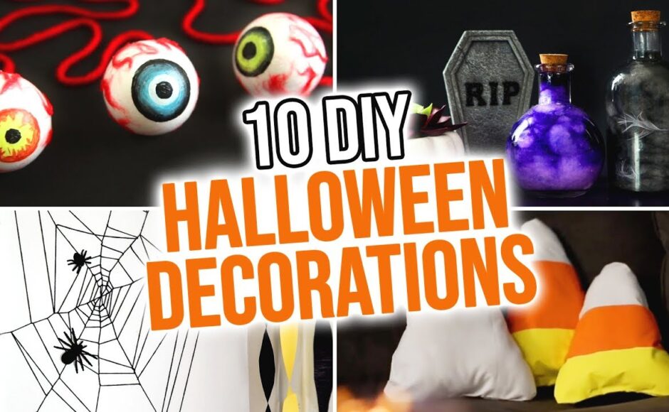 DIY Haunted Halloween Decorations For Fun at Home