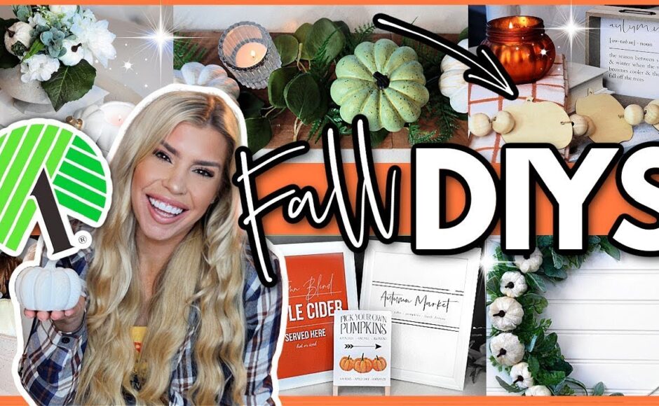 Dollar Tree Decor Ideas – How to Create Your Very own Fall Centerpiece!