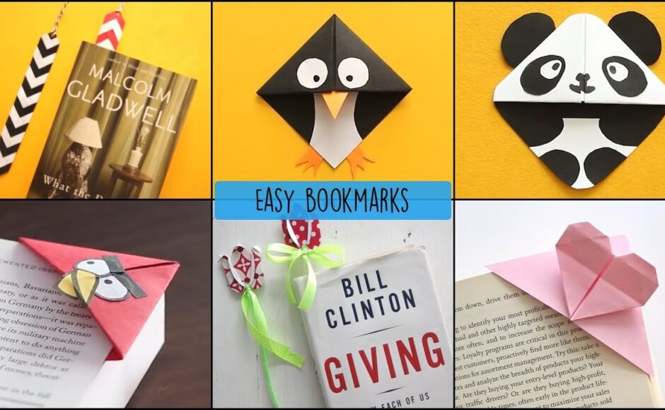 DIY Bookmarks Is Easy to Make and Will Add an Exciting Element to Any Activity