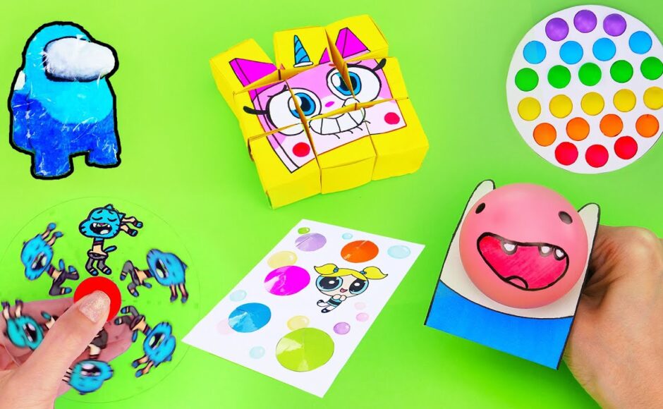 Using A Diverse Range Of DIY Fidget Tools