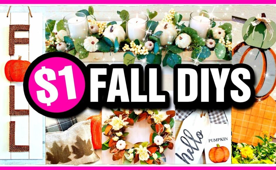 Using DIY Fall Decorations To Liven Up Your Home For Fall